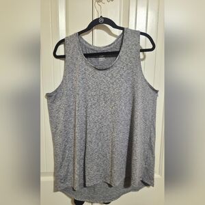 Athletic Works Gray Sleeveless Tank Top